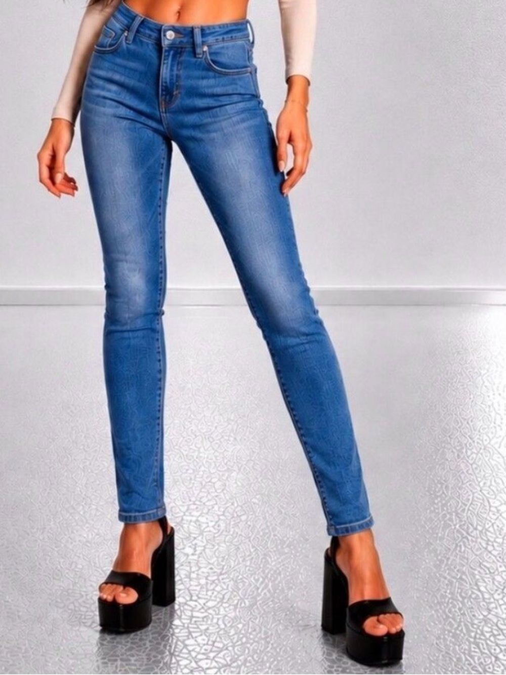Mavi Alissa High Rise Super Skinny Stretch Jeans 26x30 NWT